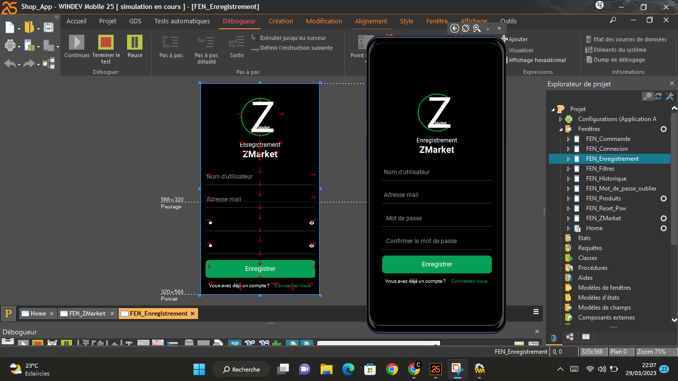 UI Design App E-commerce