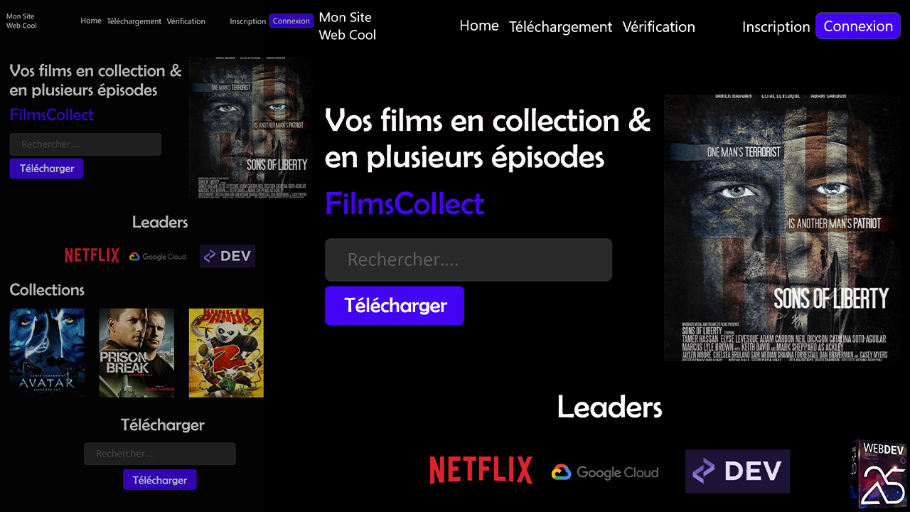 WEB DESIGN AVEC WEBDEV créer un mini Template