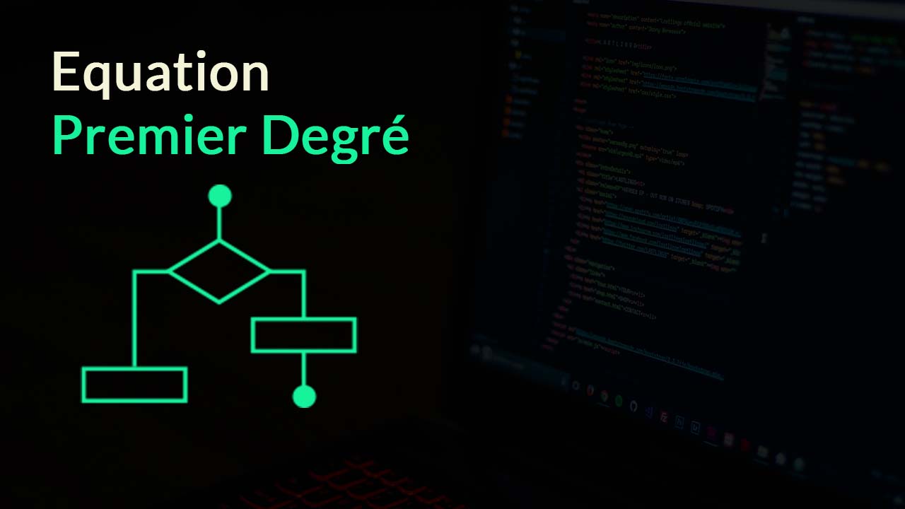 Equation du premier degré